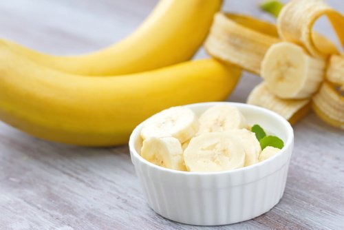 Banane e fettine di banana