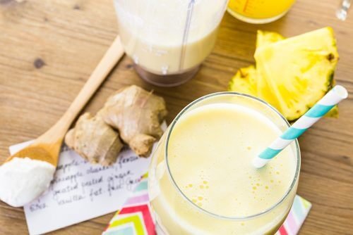 Bevanda allo zenzero e ananas