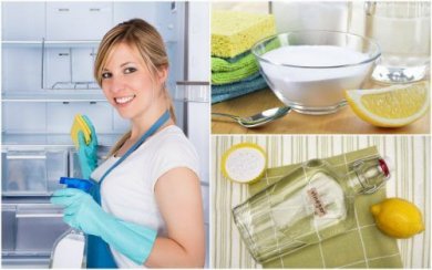 Pulire e disinfettare il frigorifero con 5 soluzioni naturali