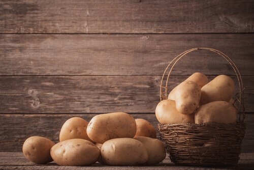 Cesta di patate