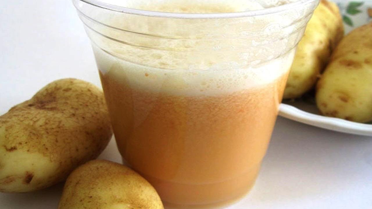 acqua di patata e olio