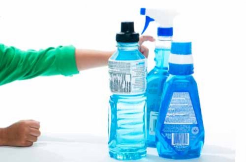 Riutilizzare le bottiglie di plastica