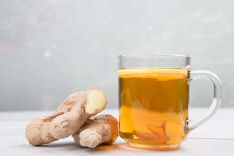 Tisana allo zenzero per attivare il metabolismo.