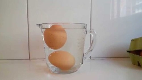 Riconoscere le uova andate a male mettendole in acqua