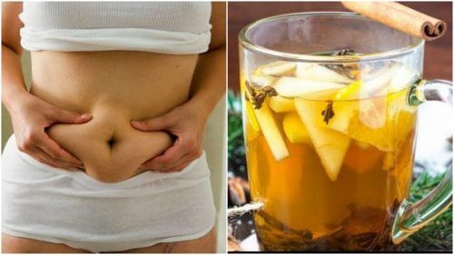 Bevanda al tè verde, ananas e cannella per perdere peso