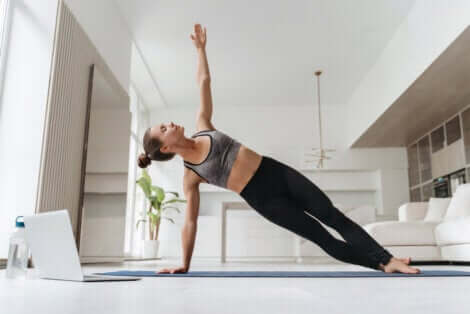 Plank laterale.