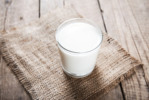 bicchiere di latte