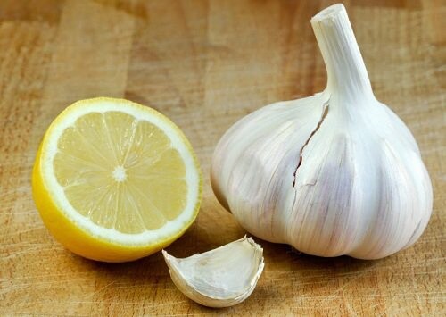 Cura con aglio e limone