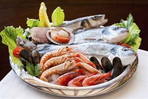 Pesce e frutti di mare, ricchi di iodio
