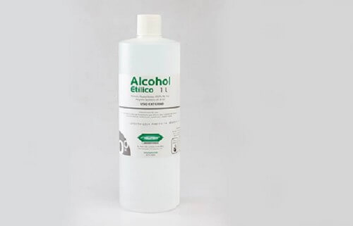 Bottiglia di alcol