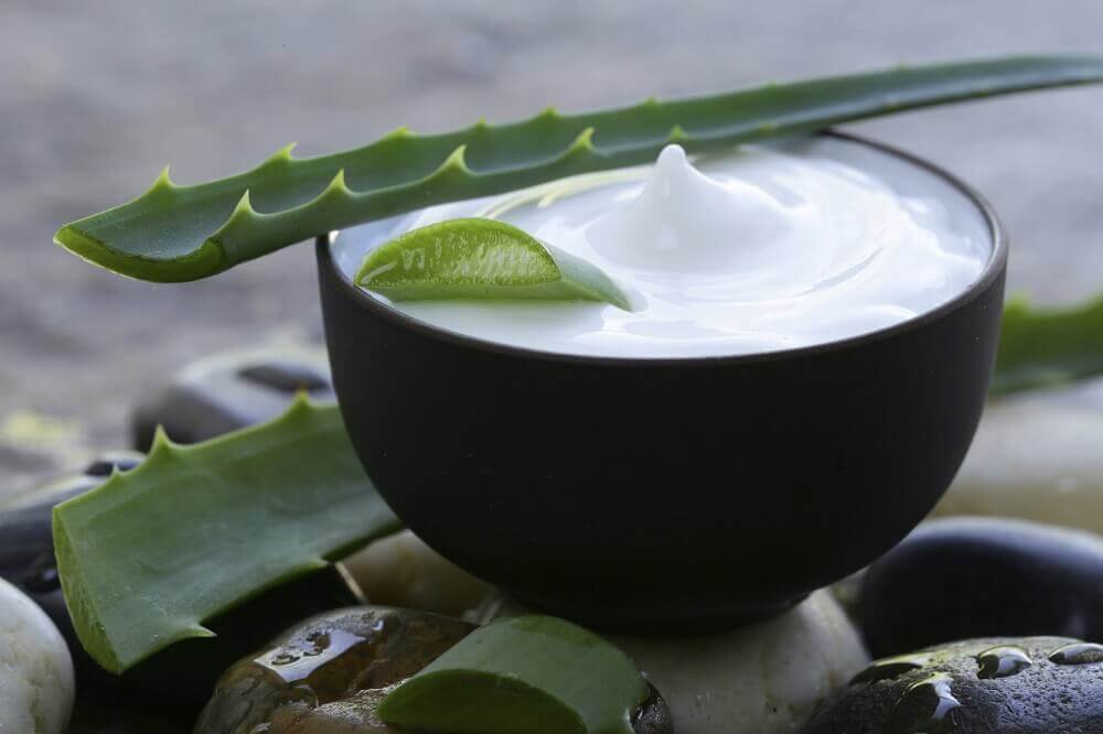Crema all'aloe vera