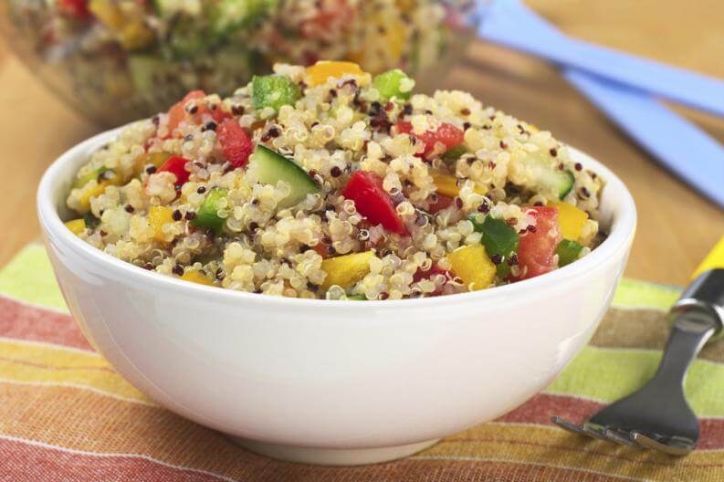 Insalata con quinoa