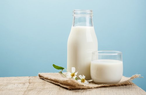 Bicchiere di latte