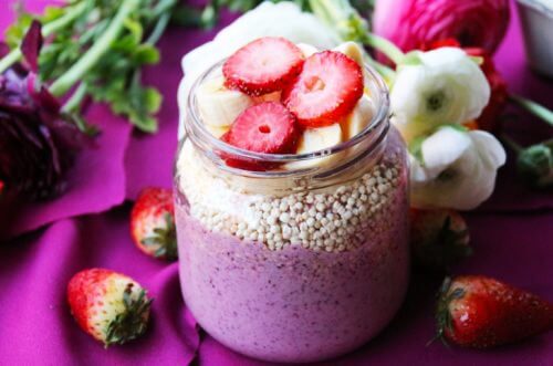 Quinoa con yogurt