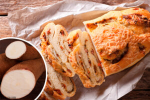 Pane di manioca senza glutine, lattosio e zucchero