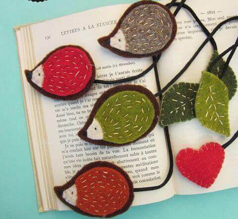 Segnalibro fatto a mano