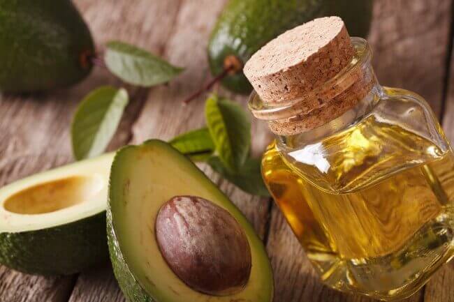 Avocado e olio d'oliva