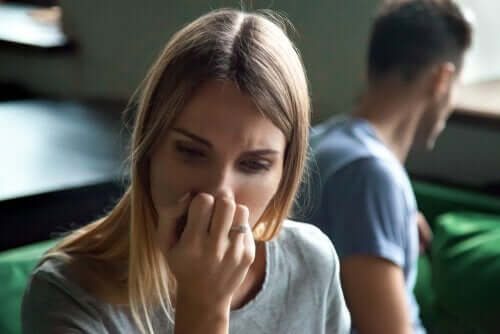 Donna triste
