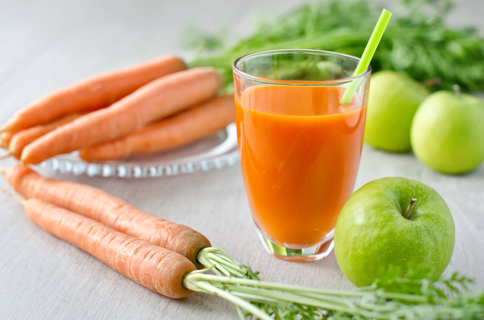 Fruttalo a base di carota e mela