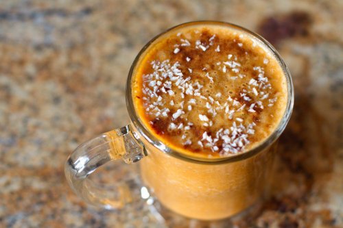 Frullato di carota e semi di chia