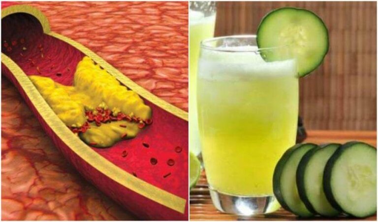 Succo di aloe vera, cetriolo e pompelmo per il colesterolo