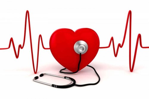 Cuore e cuffie medico