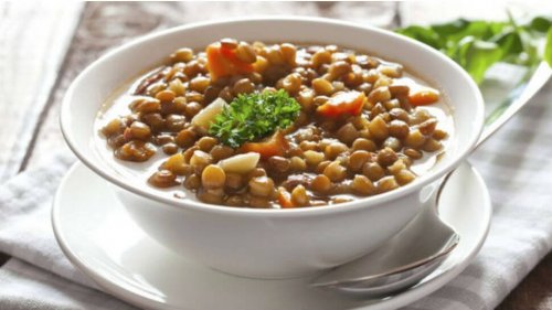 Zuppa di legumi per aumentare i livelli delle piastrine.