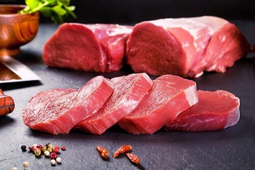 carne rossa per emoglobina