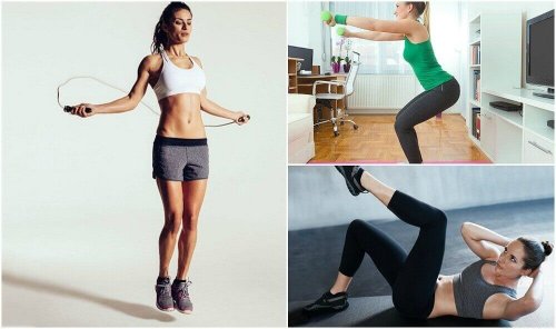 Esercizi per mantenersi in forma senza andare in palestra