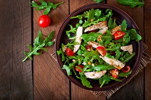Insalata di scarola e vinaigrette di curcuma