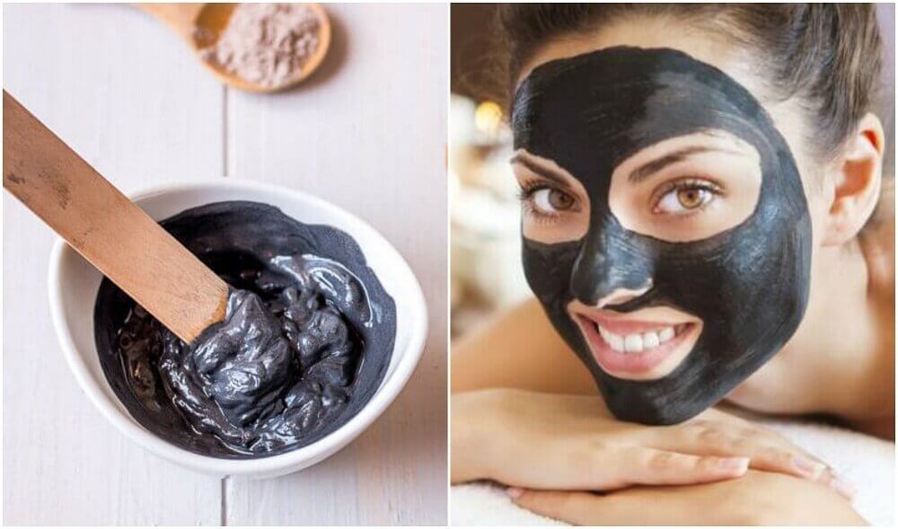 Maschera nera per eliminare punti neri e impurità Maschera nera per eliminare punti neri e impurità