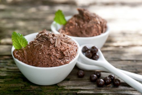 Mousse al cioccolato ipocalorica