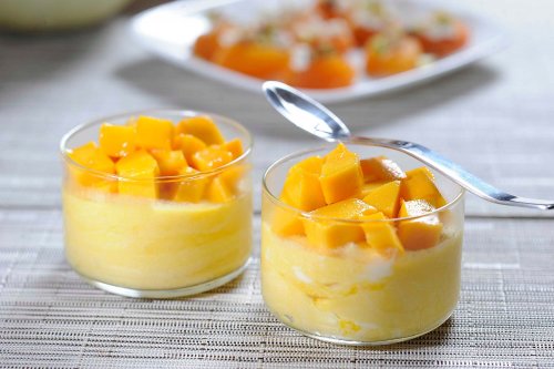Mousse al mango