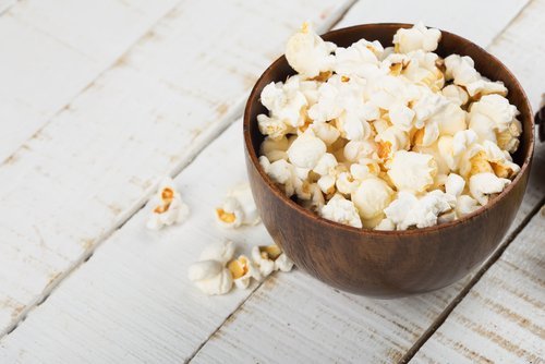 Popcorn in ciotola