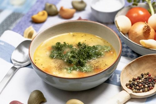 Zuppa detox con verdure