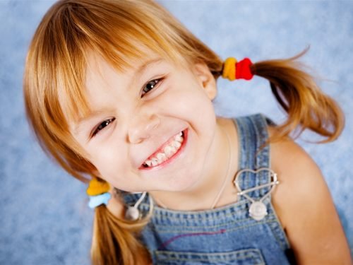 Bambina felice