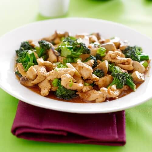 Broccoli con pollo