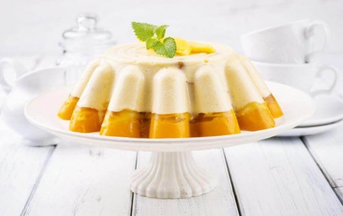 Gelatina e mango
