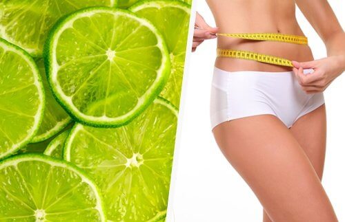 Limoni e donna che misura circonferenza vita