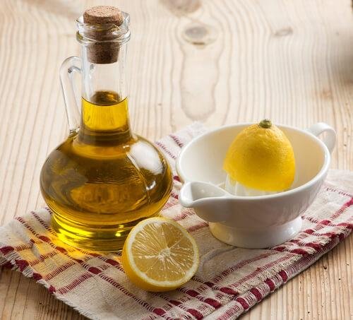 Olio d'oliva e di limone