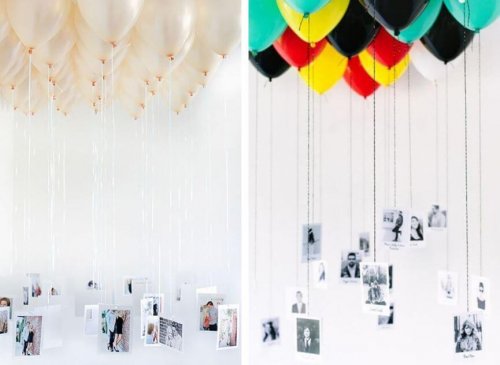 Palloncini con fotografie