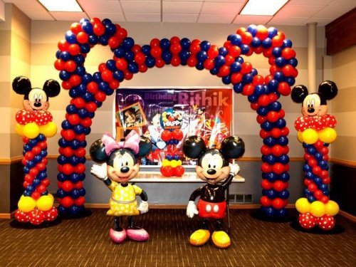 Palloncino a forma di Mickey Mouse