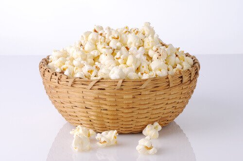 Popcorn dietetici fatti in casa
