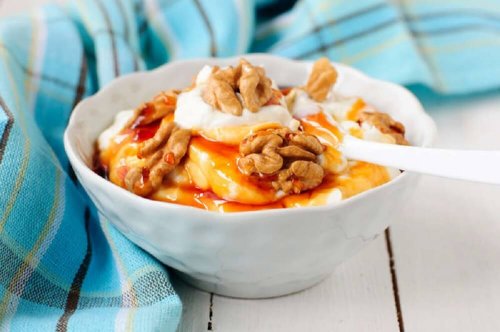 Snack allo yogurt e frutta secca
