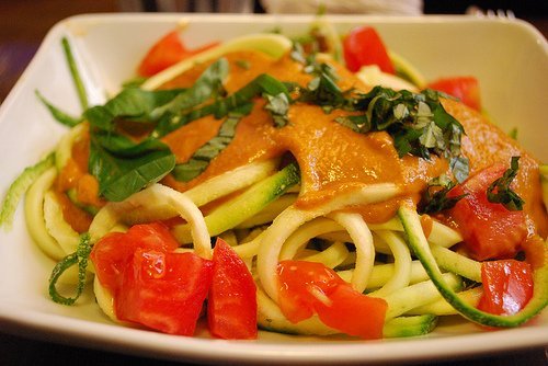 Spaghetti con verdure