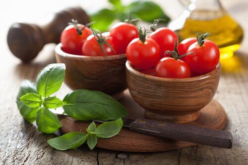 Pomodori e basilico