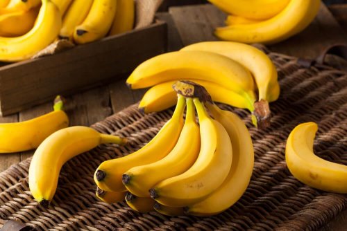 un casco di banane