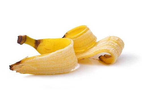 Banana per eliminare le verruche.