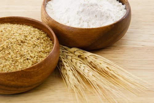 germe di grano e farina raffinata 