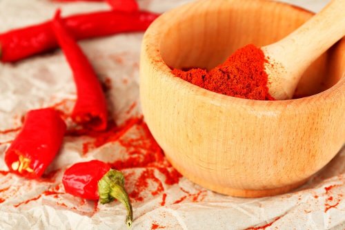 Peperoncino in polvere